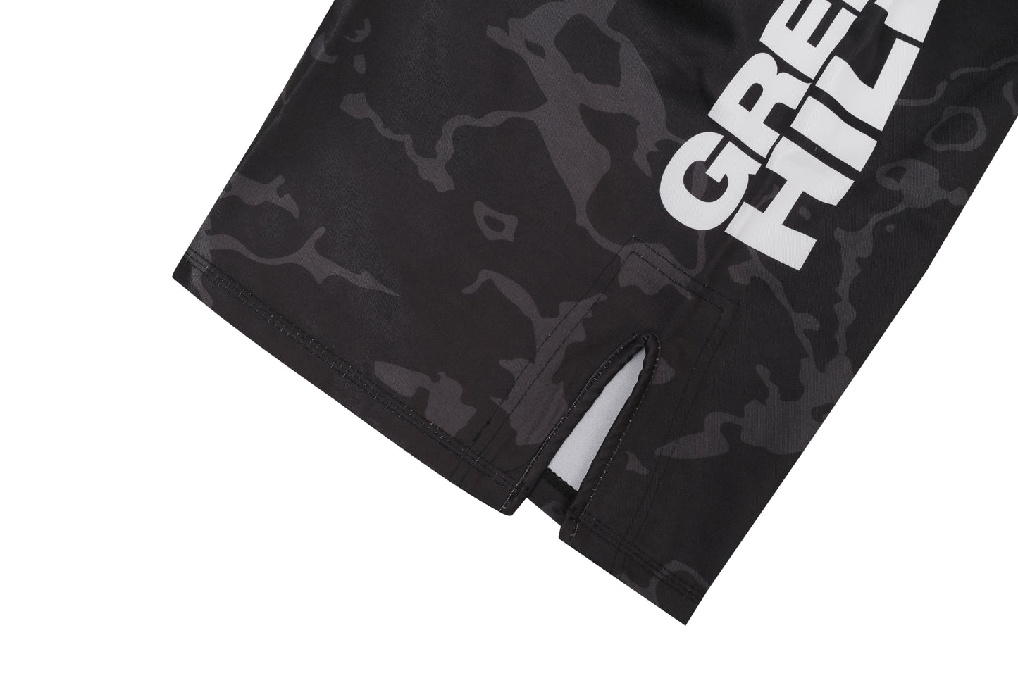 GREEN HILL New MMA Shorts White Sublimated (10547)
