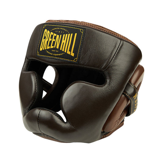 Boxing Helmet Keeper-Tan/Brown