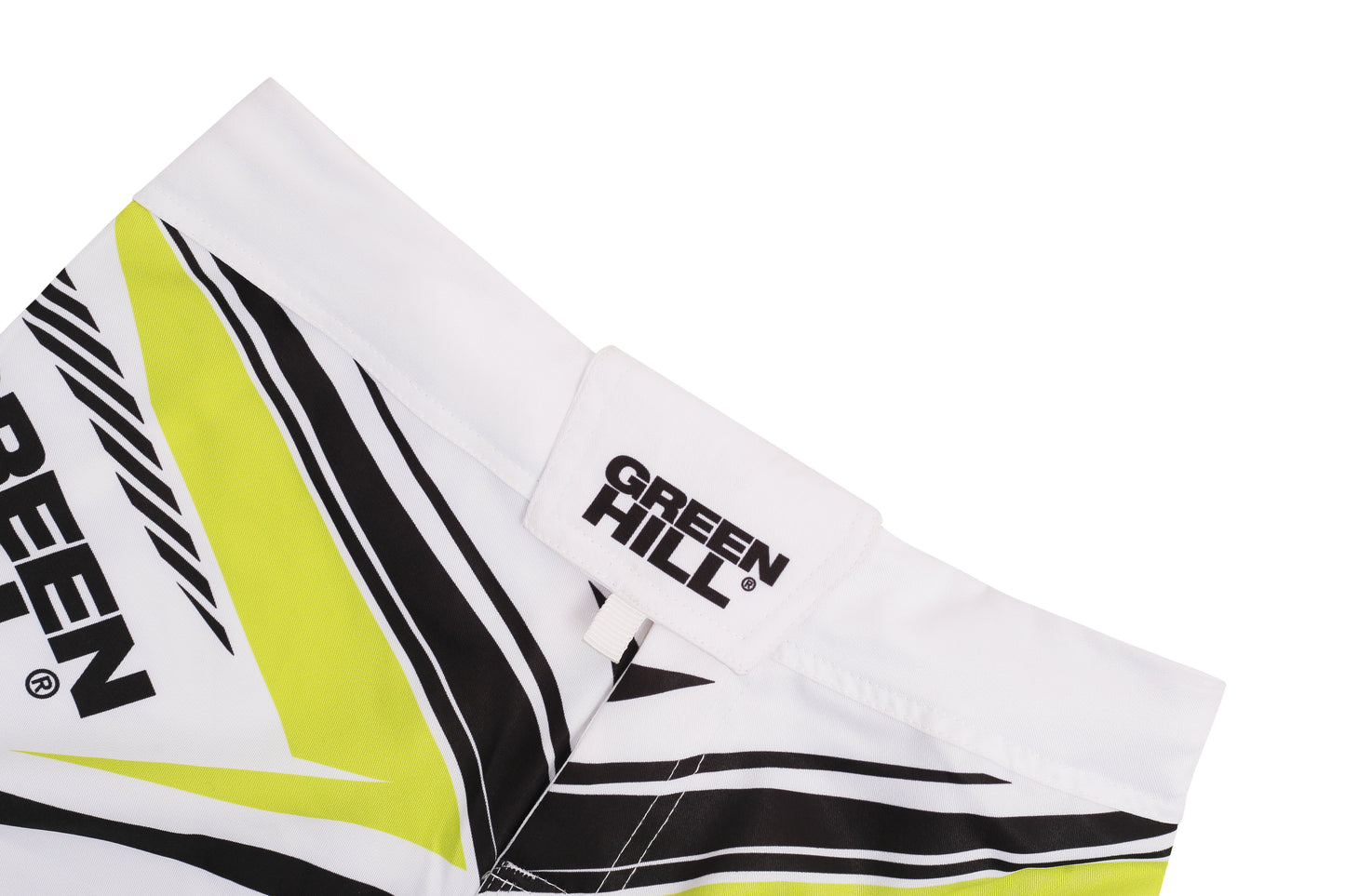 GREEN HILL New MMA Shorts White Sublimated (10506)