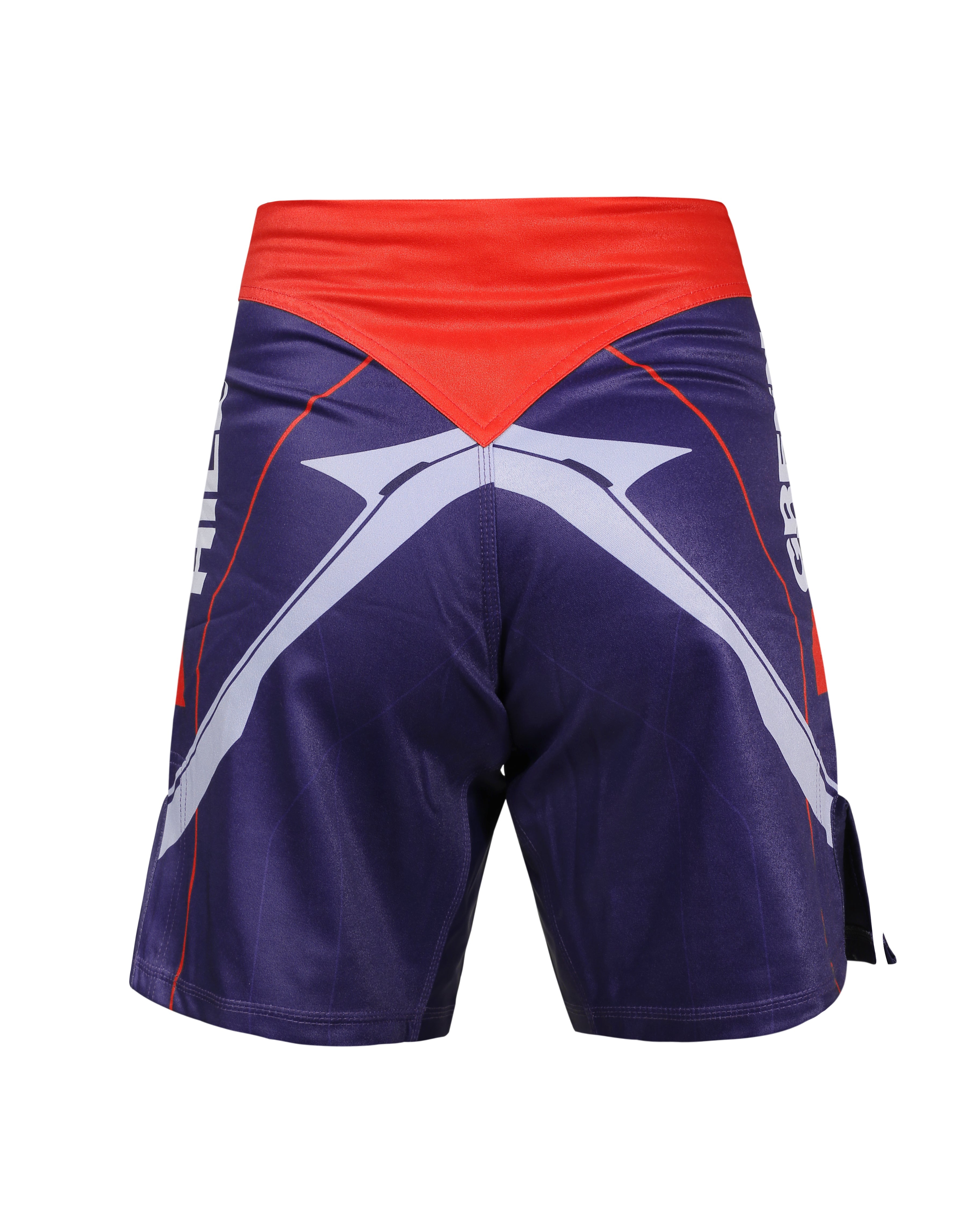 GREEN HILL New MMA Shorts White Sublimated (10507)