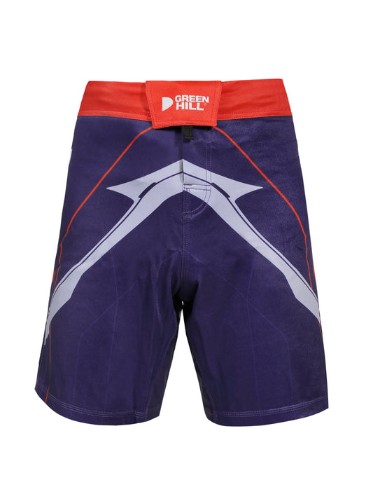 GREEN HILL New MMA Shorts White Sublimated (10507)