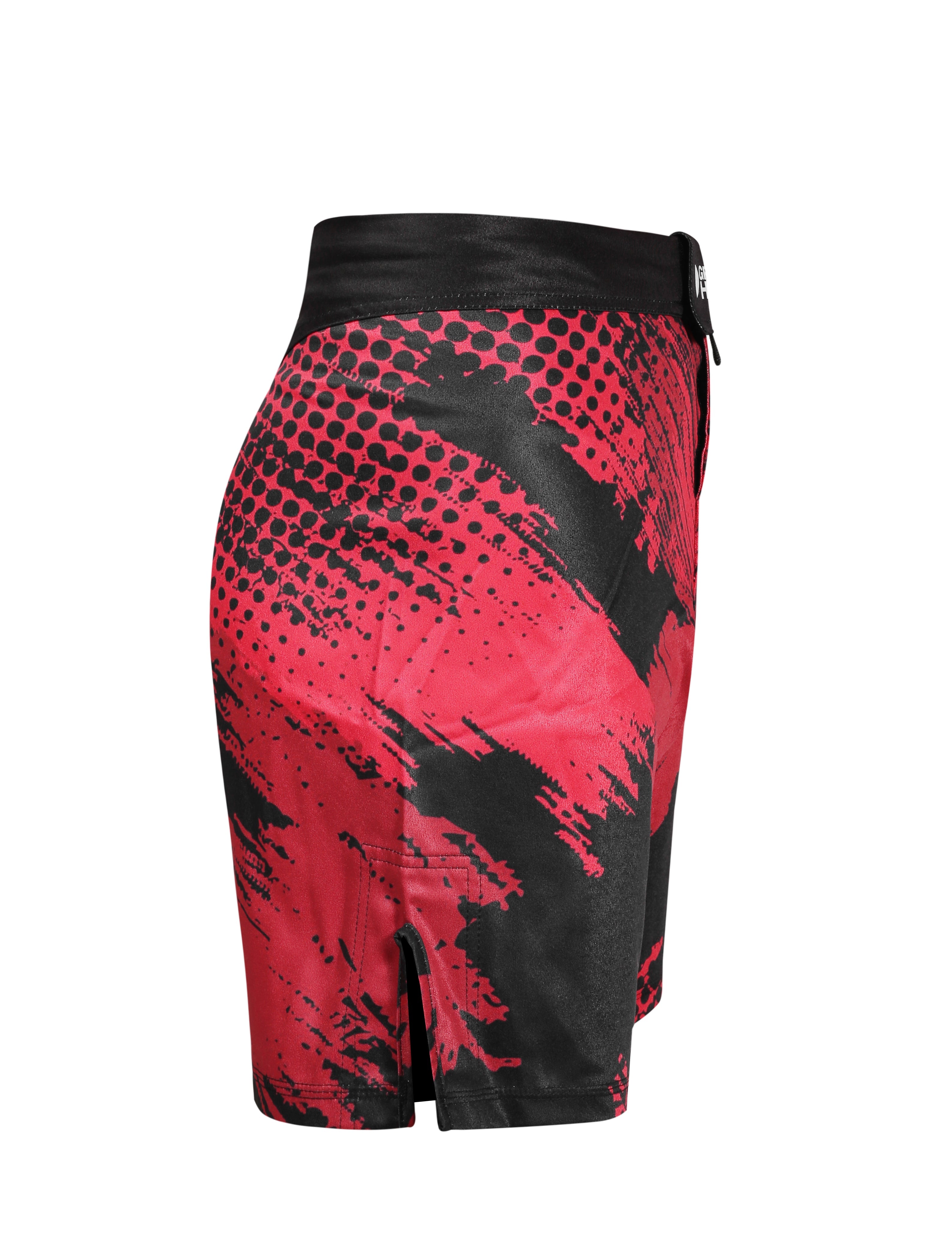 GREEN HILL New MMA Shorts White Sublimated (10508)