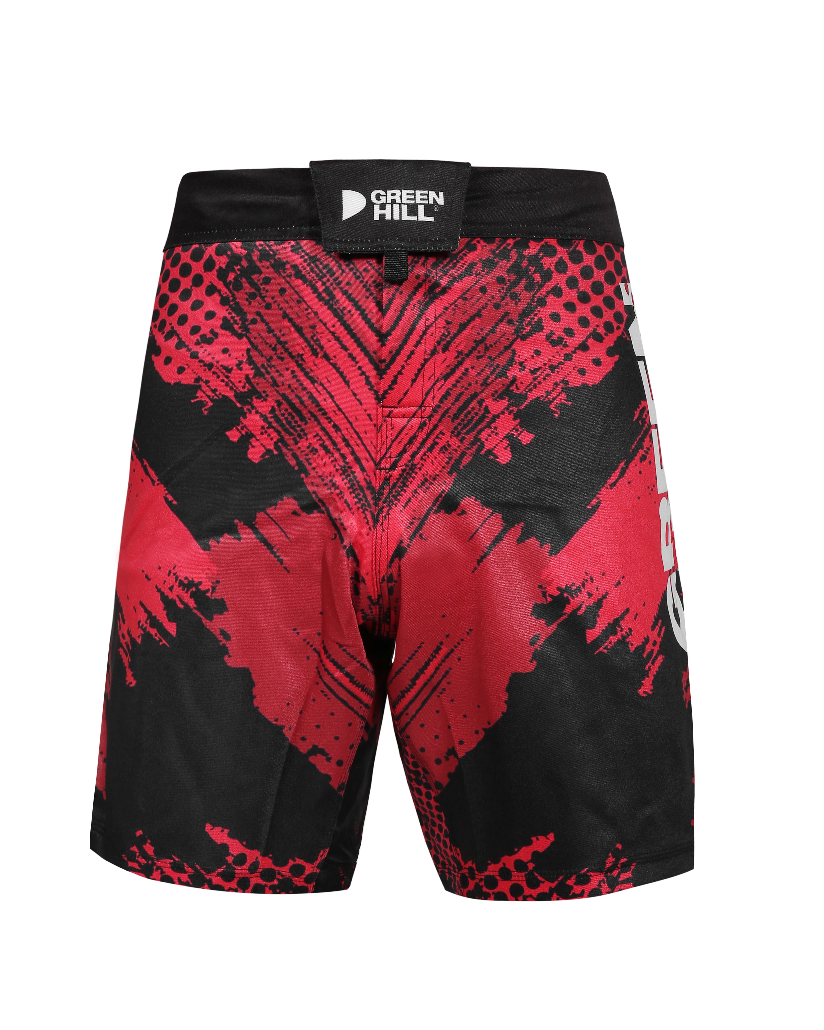 GREEN HILL New MMA Shorts White Sublimated (10508)