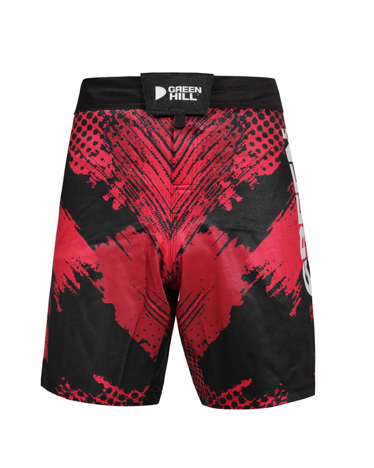GREEN HILL New MMA Shorts White Sublimated (10508)