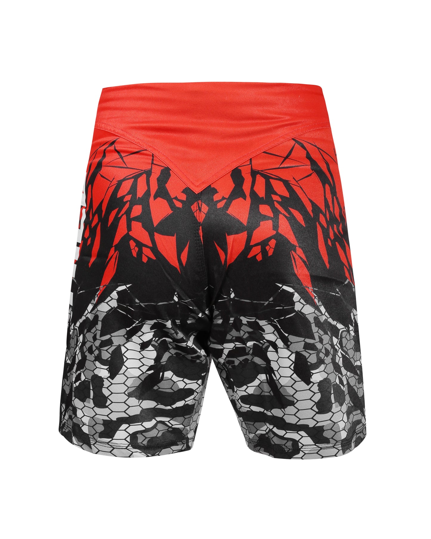 GREEN HILL New MMA Shorts White Sublimated (10543)