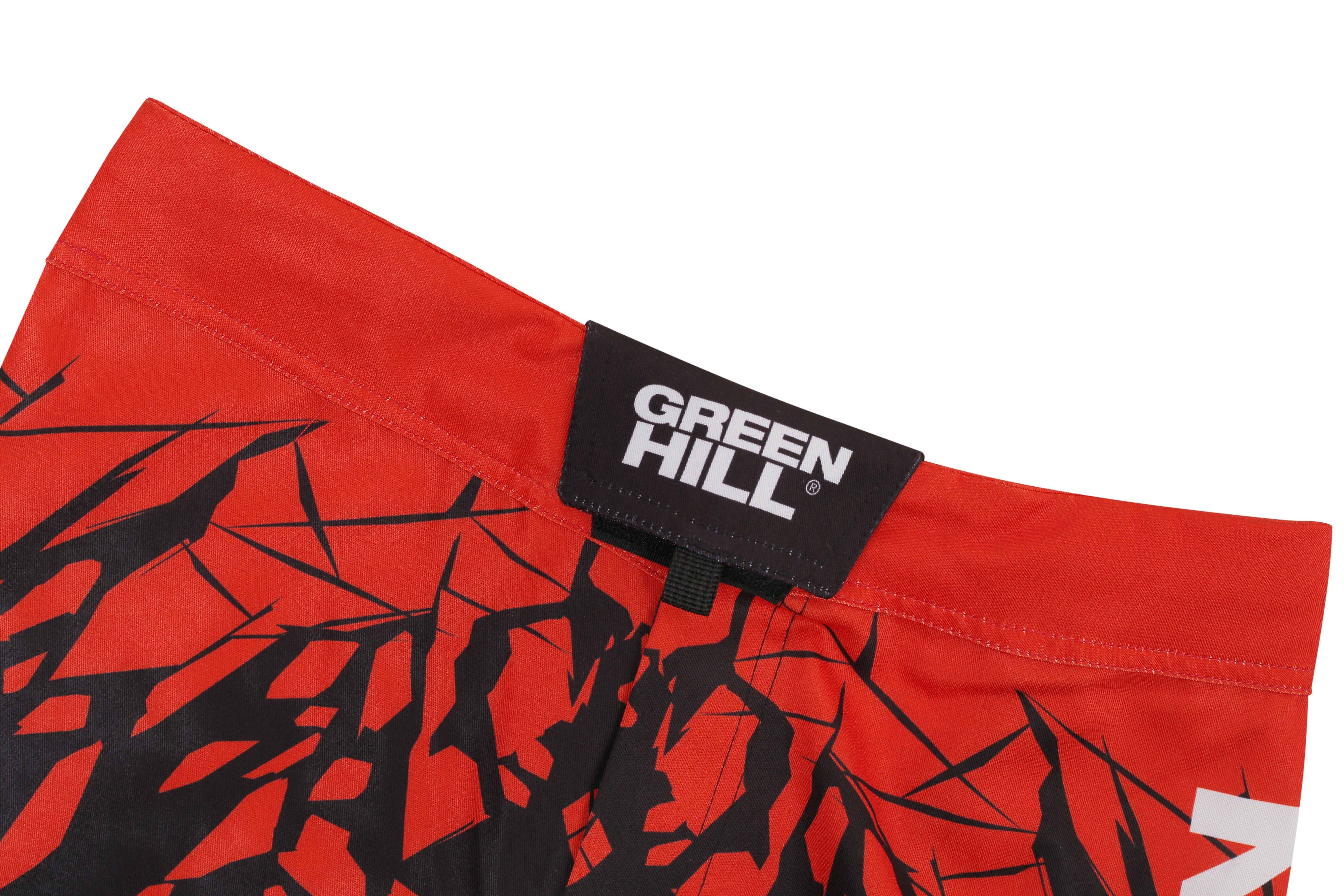 GREEN HILL New MMA Shorts White Sublimated (10543)