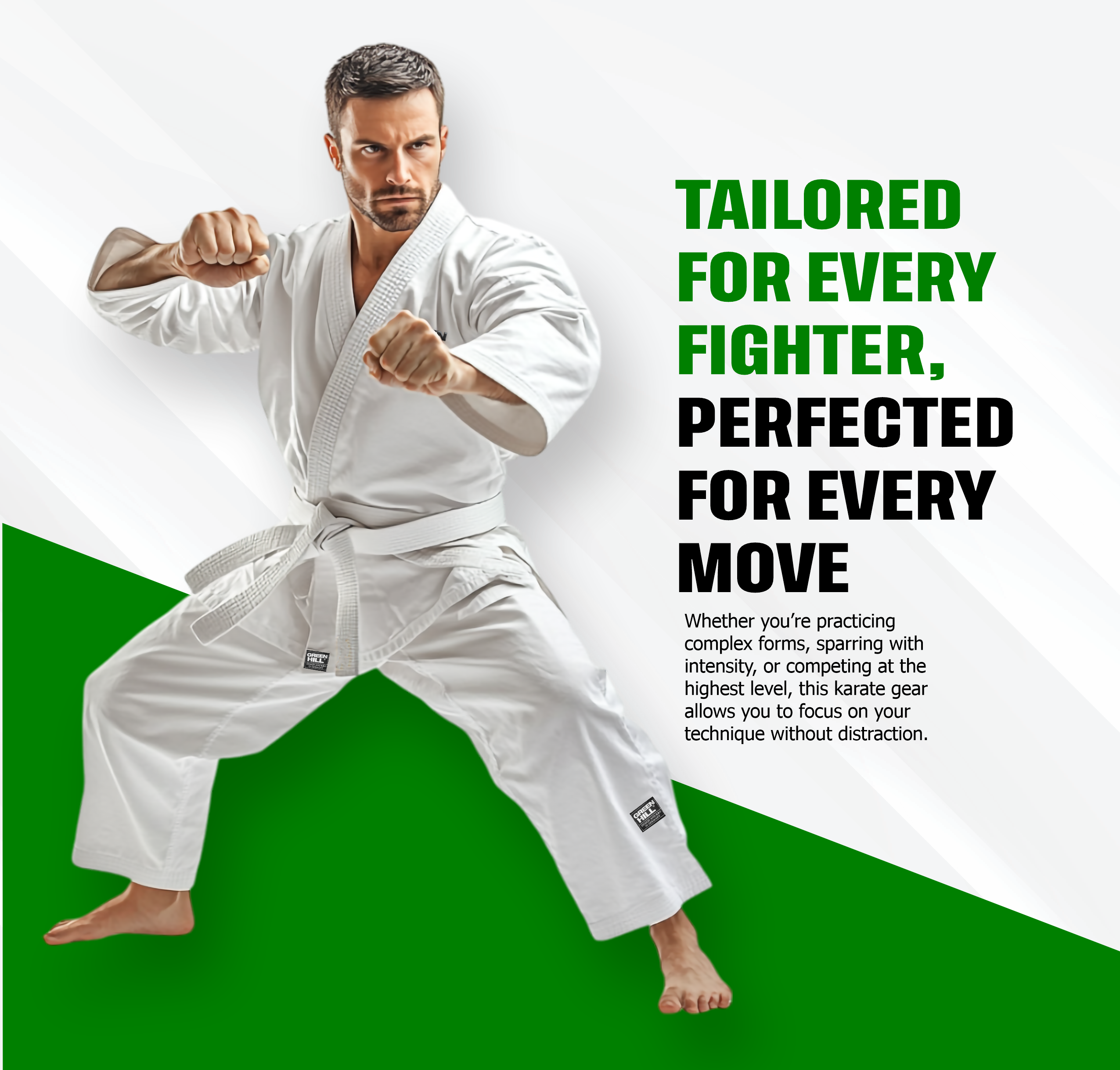 GREEN HILL KARATE SUIT