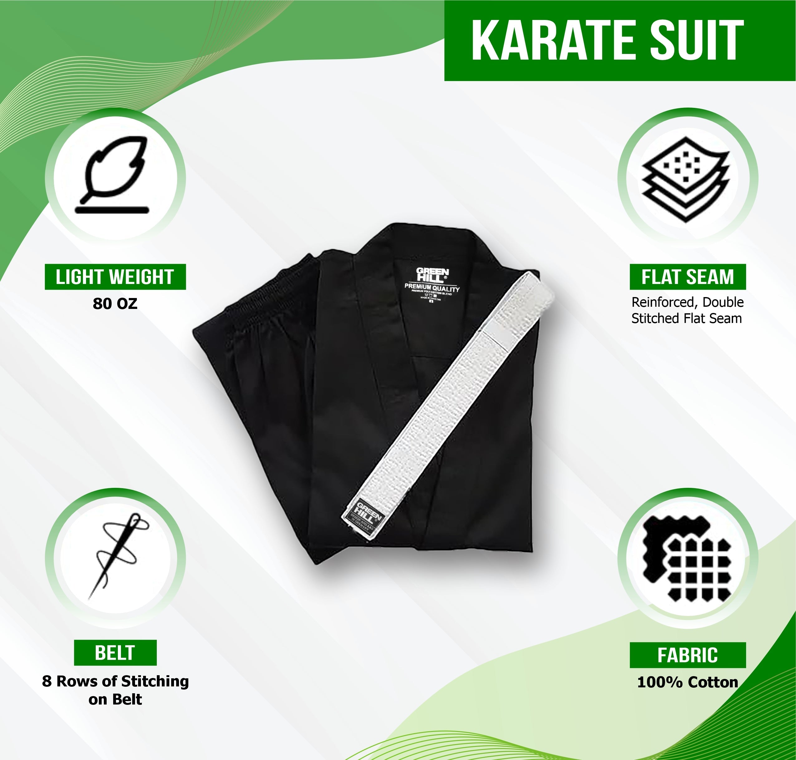 GREEN HILL KARATE SUIT