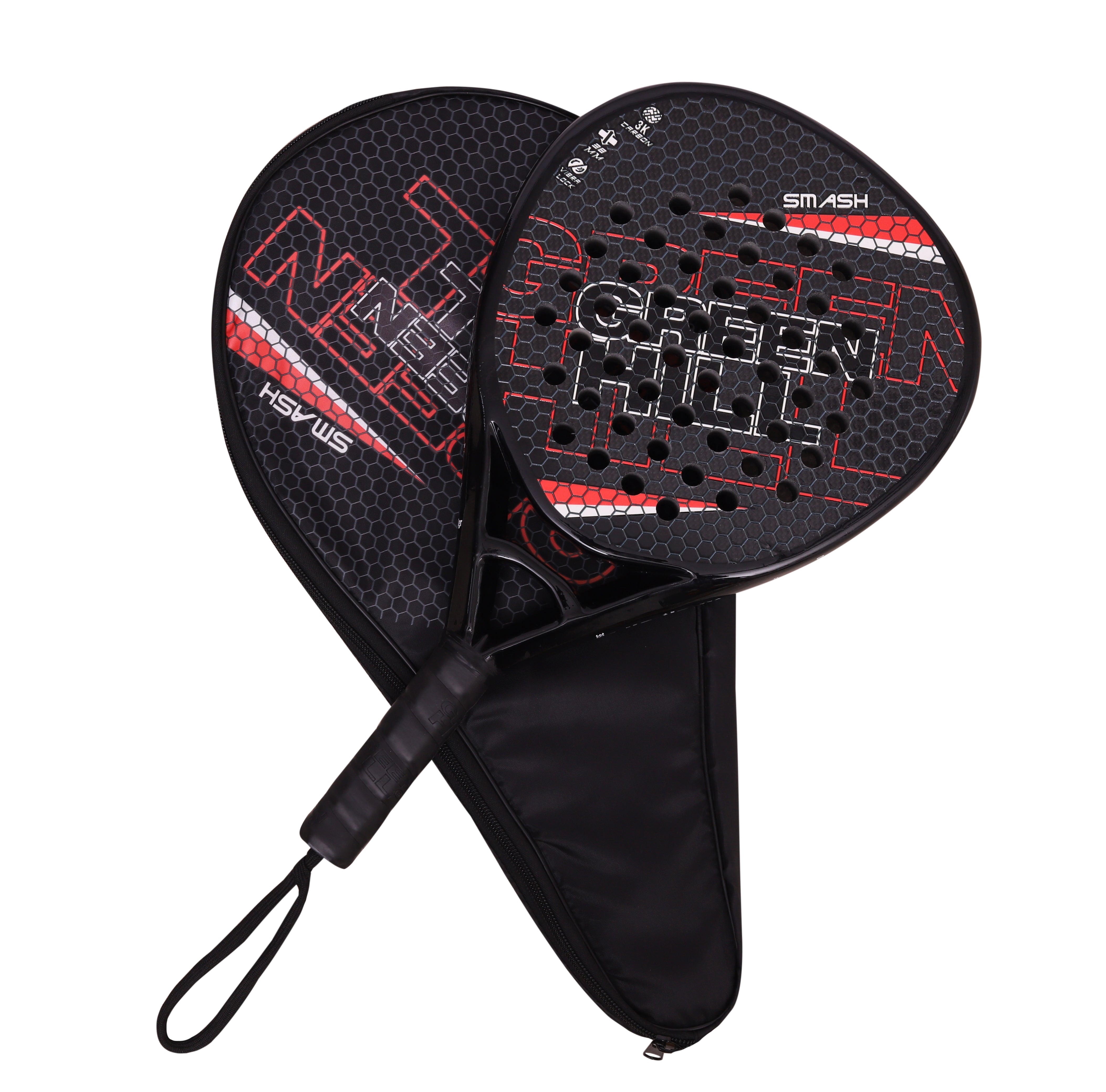 Premium Fiber Carbon Padel Racket-Smash