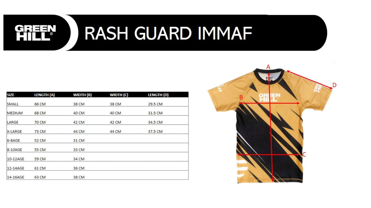 IMMAF Official MMA Rash guard
